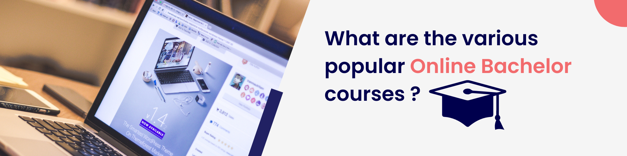 What are the various popular Online bachelor courses?