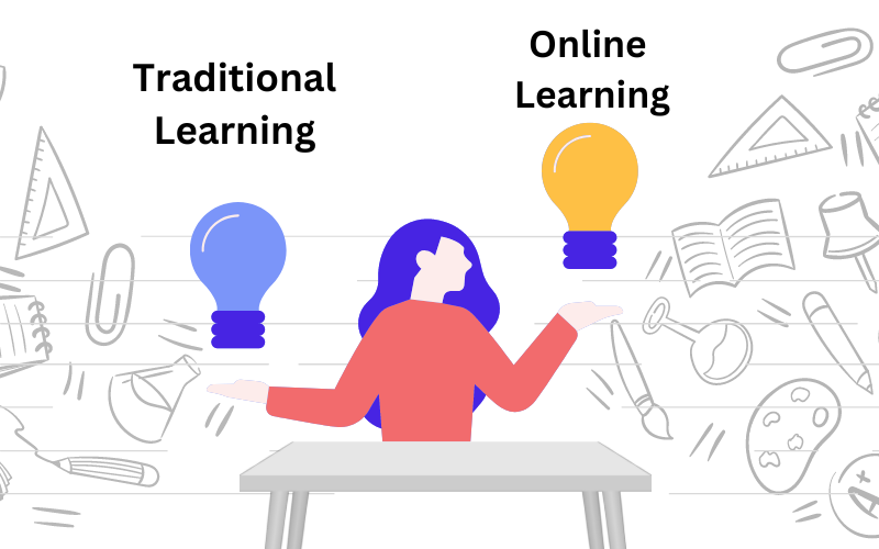 How can online education replace traditional education?